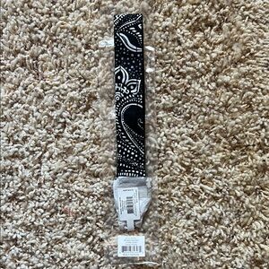 BNWT Vera Bradley Stellar Paisley Wristlet Keychain